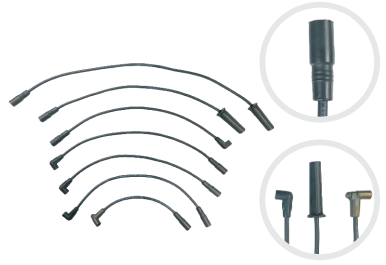 [833000674] CABLE ENCENDIDO CHEVROLET MINIBLAZER 6CIL  1996 - 1999  4.3L  12V