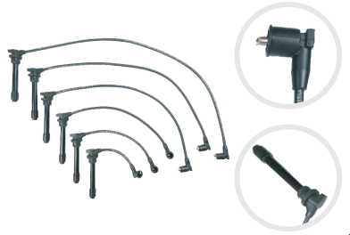 CABLE ENCENDIDO HYUNDAI TUCSON GLS 4X4  2004 - 2009  2.7L  24V