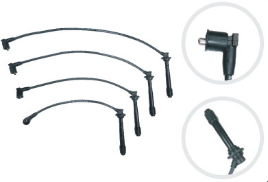 [833000518] CABLE ENCENDIDO NISSAN FRONTIER  2000 - 2008  2.4L  16V