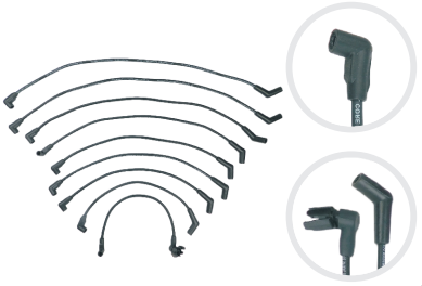 [833000913] CABLE ENCENDIDO FORD F150 - F350 - BRONCO 8CIL  1994 - 1996  5.0L  16V