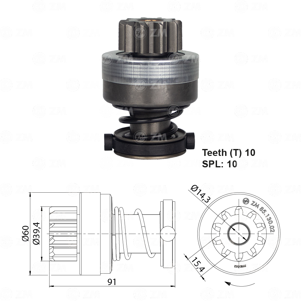 BENDIX FOTON IVECO RENAULT CAMIONES T-10