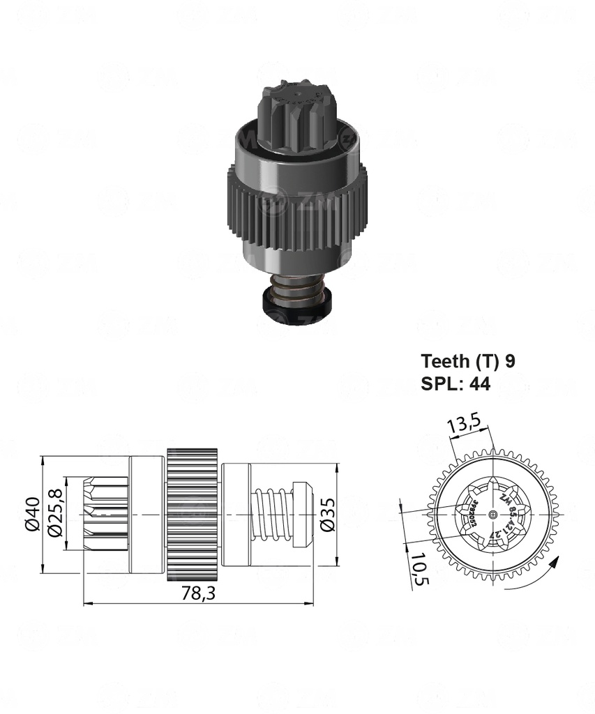 BENDIX RELACIONADO SKODA FELICIA T-9