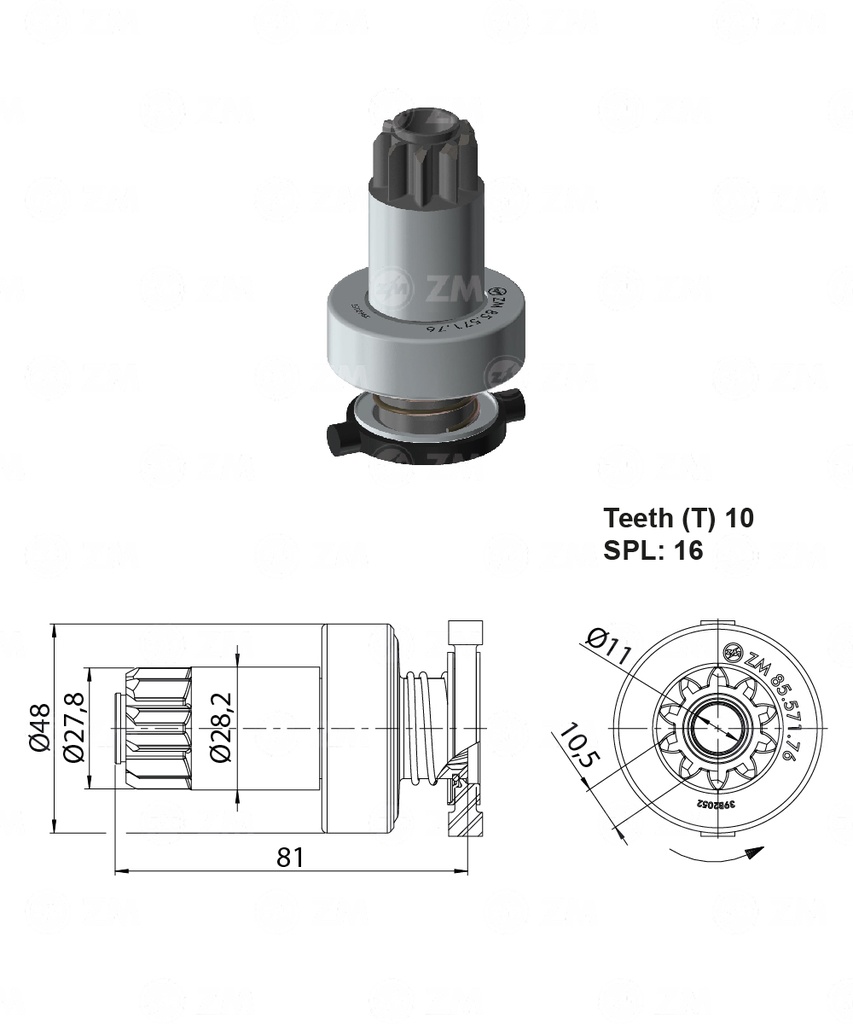 BENDIX SKODA FABIA TODOS GOLF CROSS FOX BOSCH 10D