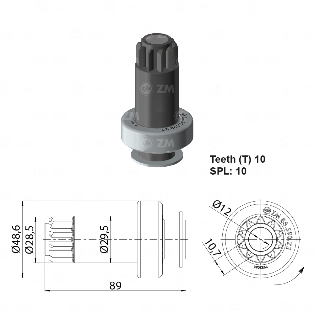 BENDIX VOLKSWAGEN BORA GOLF JETTA AUDI A3 10D TIPO VALEO