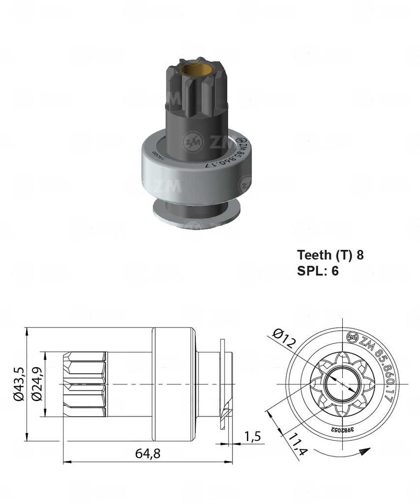 BENDIX ASIA TOPIC DAEWOO DAMAS 8D