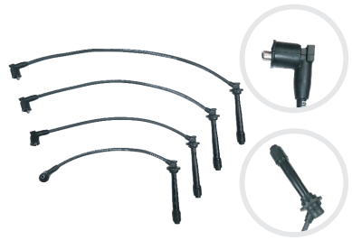 CABLE ENCENDIDO NISSAN PICK UP D22 1997-1999 2.4L 16V