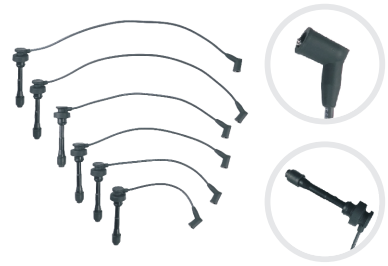 CABLE ENCENDIDO MITSUBISHI NATIVA INYECCION V6 1997-2002 3.0L