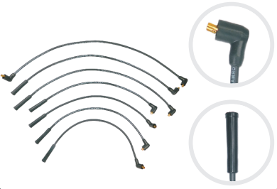 CABLE ENCENDIDO COMMANDO L6 1972-1973 4.2L 12V