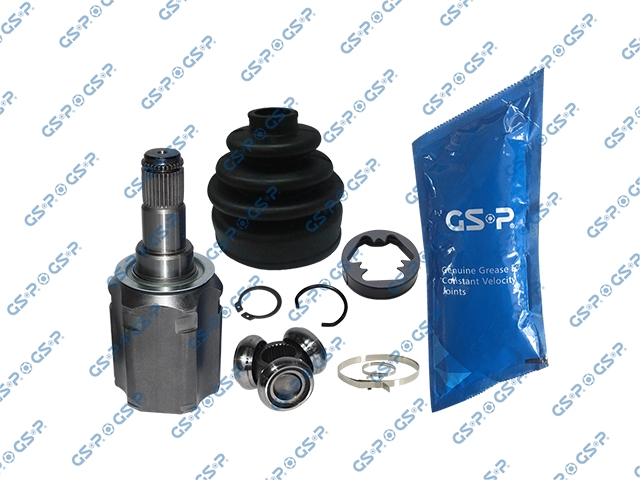 [71601120] PUNTA EJE LADO CAJA TOYOTA PRADO TXL 3.0 2004-2009 TUERCA EXTERNA (30X30X47) PIN INTERNO