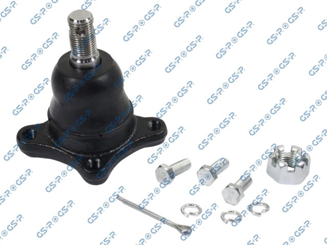 [71S080113] ROTULA SUPERIOR KIA K2700 2.7 2007-2014 K2500 2.5 2014-2018 BESTA 2.7 1992-1998 ASIA TOPIC 2.7 1994-1998 (TRAE 3 TUERCAS-3 GUASAS-PIN PASADOR-TUERCA DE PINAR)