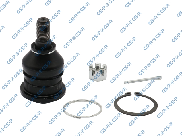 [71S080149] ROTULA SUPERIOR MITSUBISHI MONTERO 2.6 1982-1988 4X4 JAPONES MONTERO 2.6 1989-1994 4X4 NACIONAL L200 2.0 1986-1998 (TRAE ANILLO SELLO GUARDAPOLVO-ANILLO DE RETENCION DE OJO-PIN PASADOR-TUERCA DE PINAR)