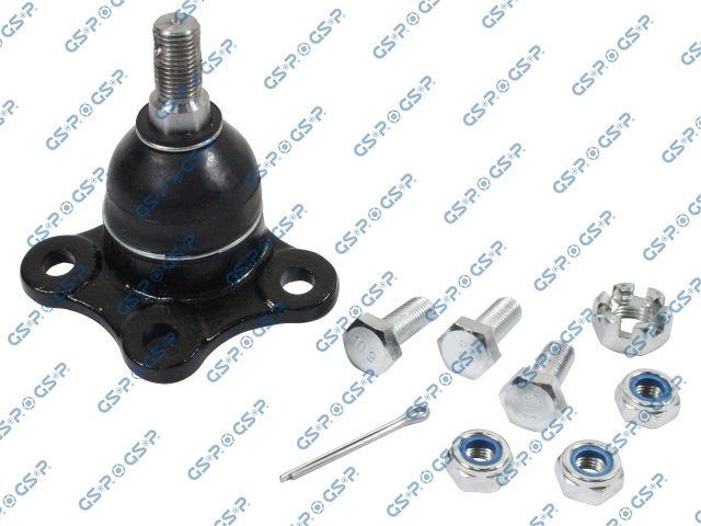 ROTULA SUPERIOR CHEVROLET DMAX 2.4 2.5 3.0 2005-2014 4X4 TROOPER 2.6 1988-1995 4X4 GREAT WALL WINGLE H3 H5 2.0 2.2 2.4 (TRAE 3 TORNILLOS-3 TUERCAS DE SEGURIDAD-PIN PASADOR-TUERCA DE PINAR)