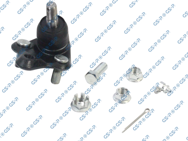 ROTULA SUSPENSION TOYOTA COROLLA 1.8 2002-2006 COROLLA 1.6 2007-2014 RAV4 2.0 2001-2006 (TRAE TORNILLO-2 TUERCAS SEGURIDAD-PIN PASADOR-TUERCA)