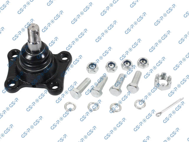 ROTULA INFERIOR TOYOTA HILUX 2.4 22R 1990-2005 4X4 (TRAE 4 TORNILLOS-4 GUASAS-PIN PASADOR)
