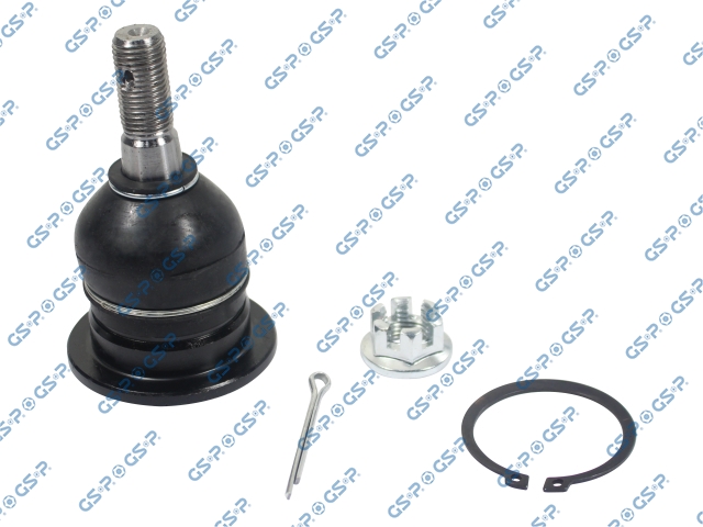 ROTULA SUPERIOR TOYOTA HILUX VIGO 2.5 2.7 3.0 4.0 V6 2006-2016 4X2 4X4 FORTUNER 2.7 4.0 2008-2016 4X2 4X4 HILUX REVO 2.4 2.5 2.7 2.8 4.0 V6 2017-2024 4X2 4X4 (TRAE ANILLO RETENCION DE OJO-PIN PASADOR-TUERCA DE PINAR)