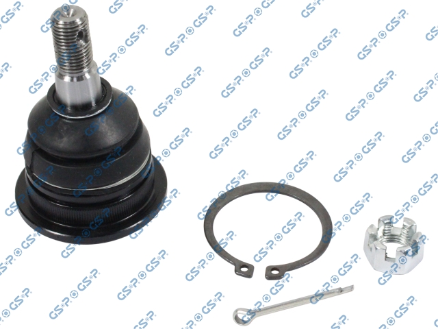 [71S080391] ROTULA SUPERIOR NISSAN FRONTIER D22 2.4 2.5 3.2 1997-2006 4X2 4X4 NAVARA 2.5 2008-2015 4X4 (TRAE ANILLO DE RETENCION DE OJO-PIN PASADOR-TUERCA DE PINAR)