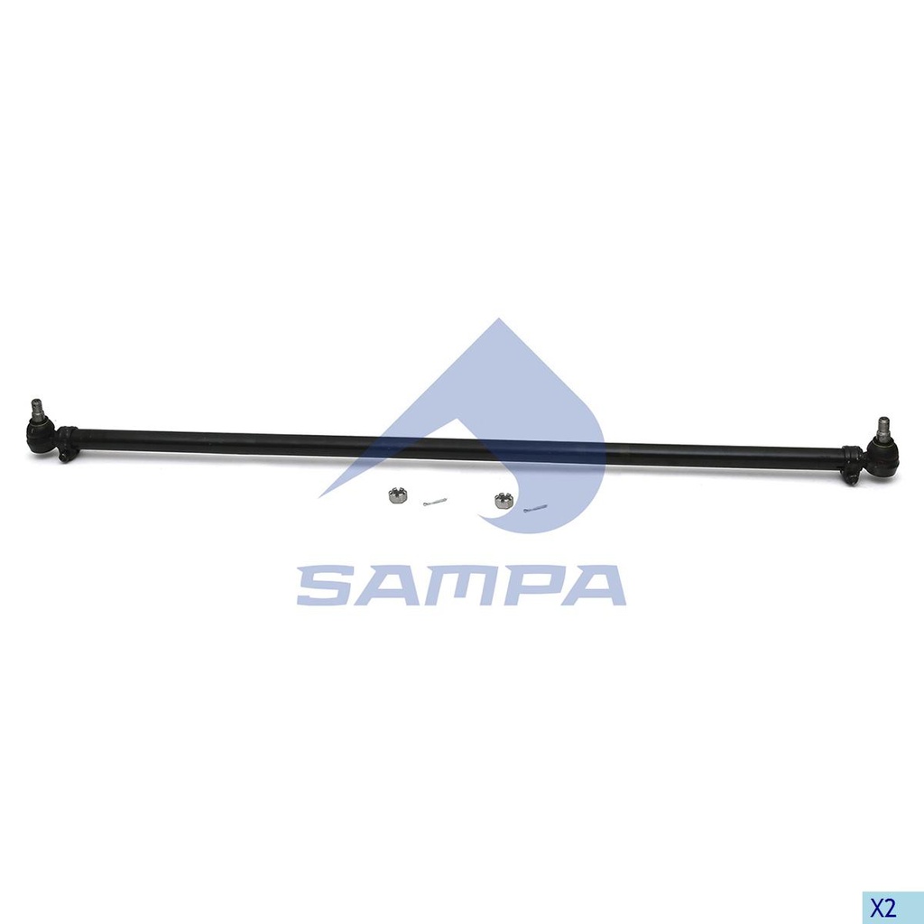 [66097.1161] BARRA DIRECCION VOLVO BUS B5 B7 B8 B11 B12 L: 1688 MM OEM 3177938