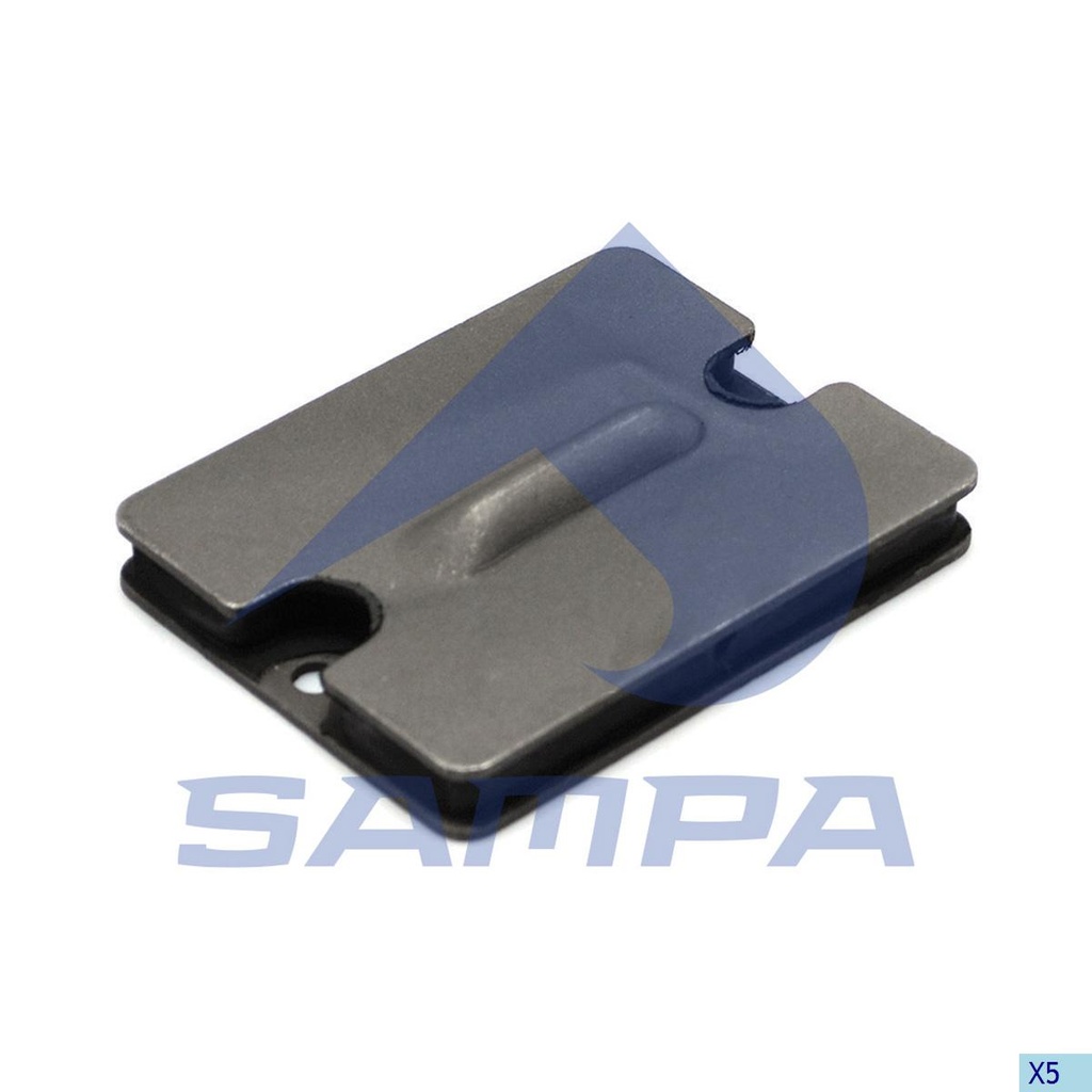 [66011.165] SOPORTE GOMA PARA MUELLE ESCAPE MERCEDES ATEGO 6753250284  DT4.81169