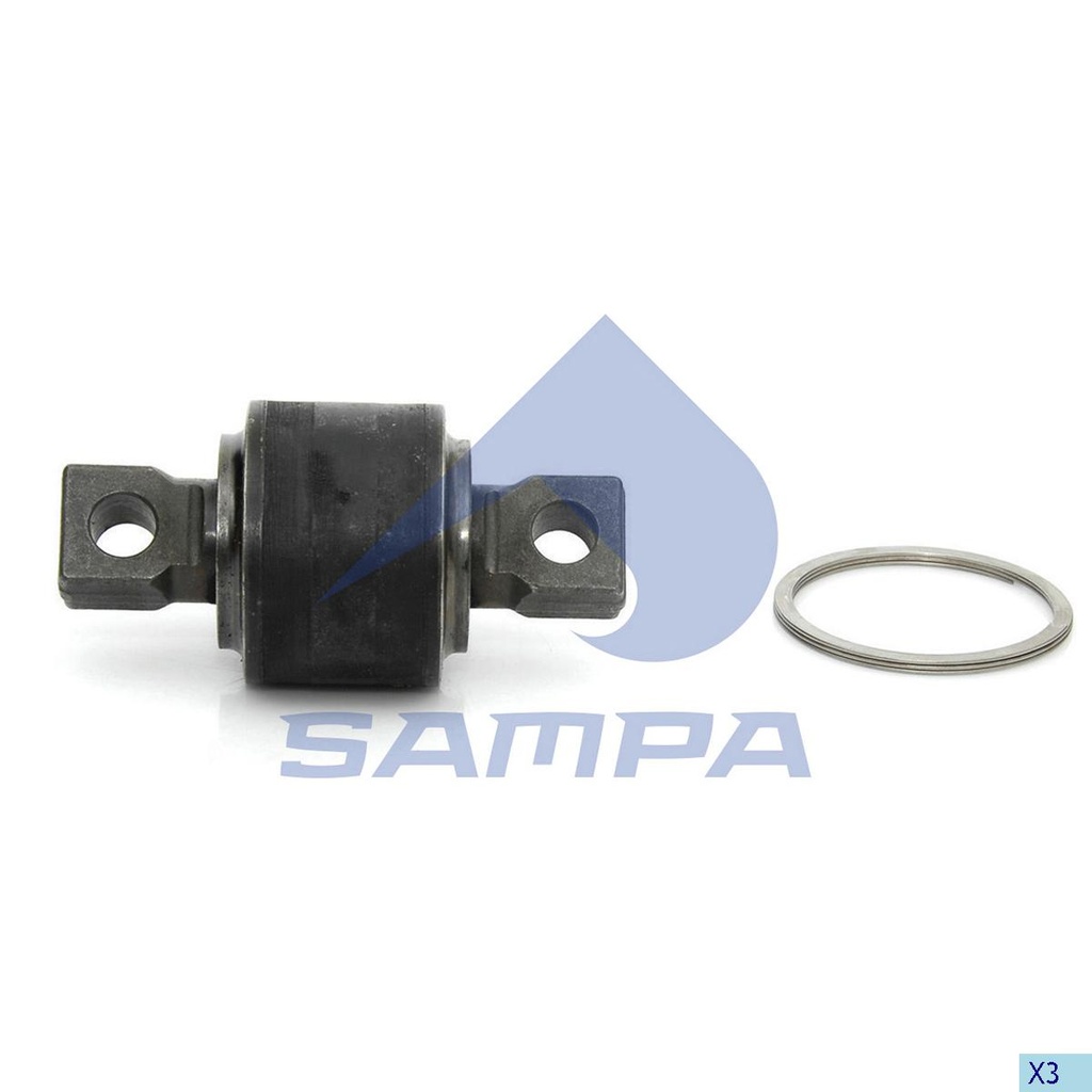 [66040.641] CORBATIN BARRA DE REACCION SCANIA BUS 75 X 115 X 17 OEM 1783020