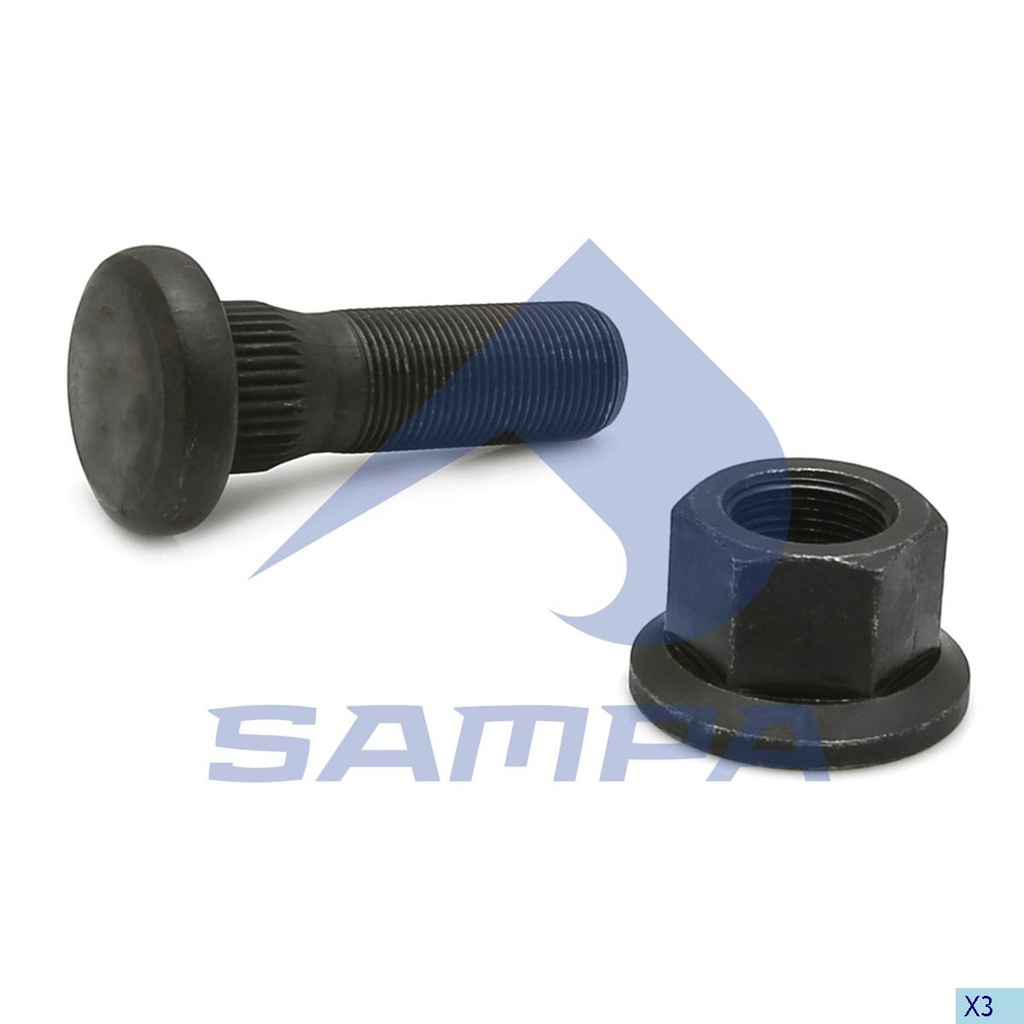 KIT REPARACION PERNO DE RUEDA DAF TRUCK  1337020S