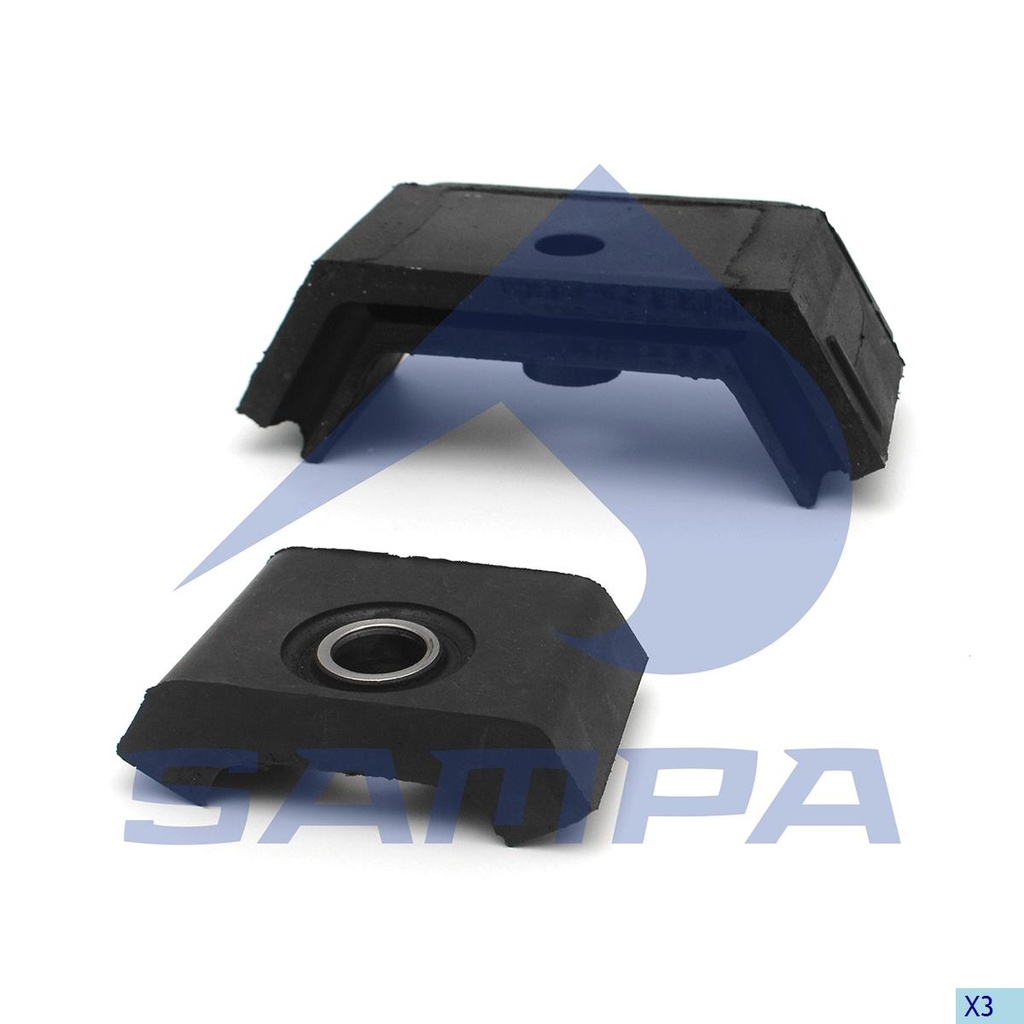 [66501.203] SOPORTE MOTOR TRASERO KENWORTH T800 TIPO CANOA COMPLETO