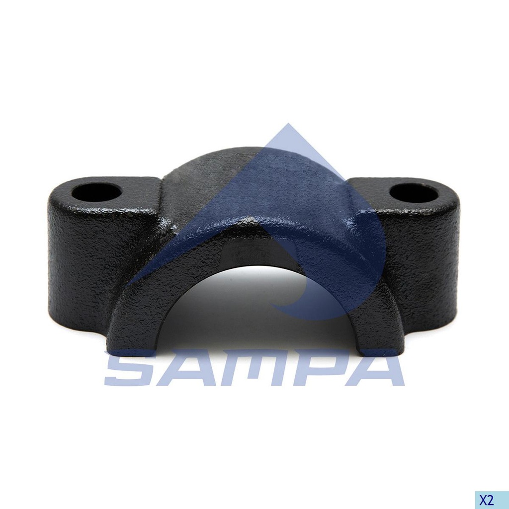 [66010.1416] SOPORTE BARRA ESTABILIZADORA SUSPENSION MB MERCEDES BENZ TRUCK