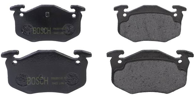 [FP0986BB0165] PASTILLA DE FRENO TRAS NEW BLUE FMSI 8658-D1482 PEUGEOT 106 1996-2004 ; 205 II;2000 ;  206 1987-2008  ; 306 1997-2003 ;  207 2008-2011;CITROEN ZX 1993-1998