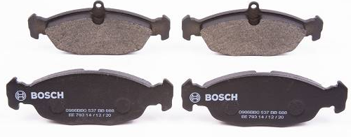 PASTILLA  FRENO DEL SM TIPO CORBATIN CHEVROLET CORSA 1.3 1.6 1.7 DIESEL 1994-2004;CHEVY 1.6 C2 COMFORT 2005-2009 PEUGEOT 306 XR 1.6 8V 1994-2002;JAGUAR TRAS XJ8,VANDEN PLAS XJR,XK8,XJ6,XJS,XJ12 95-06 FMSI 7563-D688(10200)