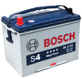 BATERIA BOSCH ECU S4 - 70 AH - 1100 (34-D) L 26,1 AN 16,8 AL 20 CM