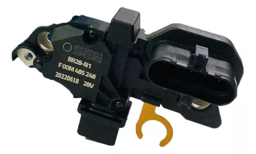 REGULADOR ALTERNADOR MERCEDES BENZ ATEGO  CAMION LO914 LO915(04) -1938 MOTOR OM 457-AXOR(04)-VOLVO FH-24V-5 PINES-SEG