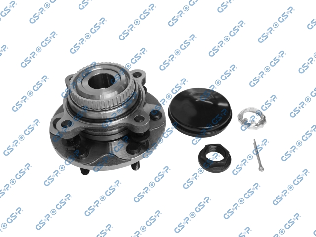 BOCIN RUEDA DEL TOYOTA HILUX VIGO 2.5 2.7 3.0 4.0 2006-2015 FORTUNER 2.7 3.0 4.0 2008-2016 LAND CRUISER PRADO 3.0 4.0 2002-2009 FOTON TUNLAND 2.8 2012-2020 (TRAE ANILLO DE RETENCION-PIN SEGURO-TUERCA PUNTA EJE) CON ABS (30 DIENTES) (48 PULSOS)