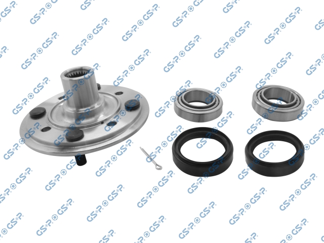 [719425001K] BOCIN RUEDA DEL HYUNDAI ACCENT 1.3 1.5 1995-2000 ACCENT VENEZOLANO 1.3 1.5 2003-2005 (TRAE 2 RODAMIENTOS TF38KW01CG5 + 2 RETENES RUEDA + PIN PASADOR) (25 DIENTES)