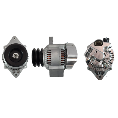 [26101211-2740] ALTERNADOR CATERPILLAR RETROEXCAVADORA PAJARITA MAQUINARIA AMARILLA 12V 80AMP 3P PUÑO 58MM P: 2V T:DENSO V:INT(GA851)