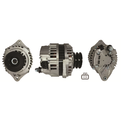 [26LS16332] ALTERNADOR NISSAN QD32 ADAPTACIONES 12V 90AMP 80MM 2PINES P: 2V T:HITACHI V:INT