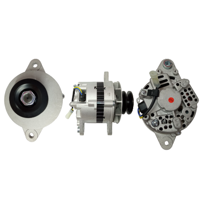 [64A4T66686] ALTERNADOR MAQUINARIA AGRICOLA 6D22 24V 50AMP FOOT 80MM P:3V TIPO MITSUBISHI V:EXTERNO