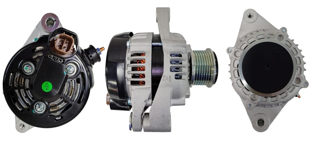 ALTERNADOR TOYOTA HILUX 2.5 01-15 LANDCRUISER PRADO 3.0 02-09 VIGO 2.5 06-12 12V 90AMP 4PINES P:7PK T:NIPODENSO V:INT (GA866)