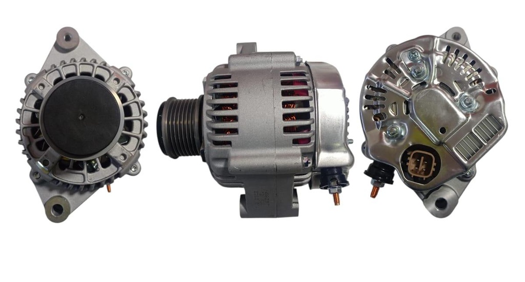 ALTERNADOR TOYOTA HILUX 2.5 01-15 LANDCRUISER PRADO 3.0 02-09 VIGO 2.5 06-12 12V 90AMP 4PINES P:7PK T:NIPODENSO V:INT (GA866)