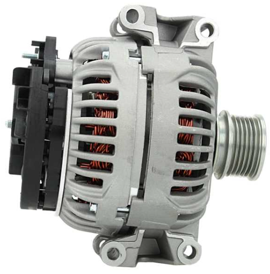 ALTERNADOR MERCEDES SPRINTER 12V 200AMP BASE SUPERIOR E INFERIOR CON 2 HUECOS 1PIN P: 6PK T:BOSCH V:INT(GA231 GA1423IB231)