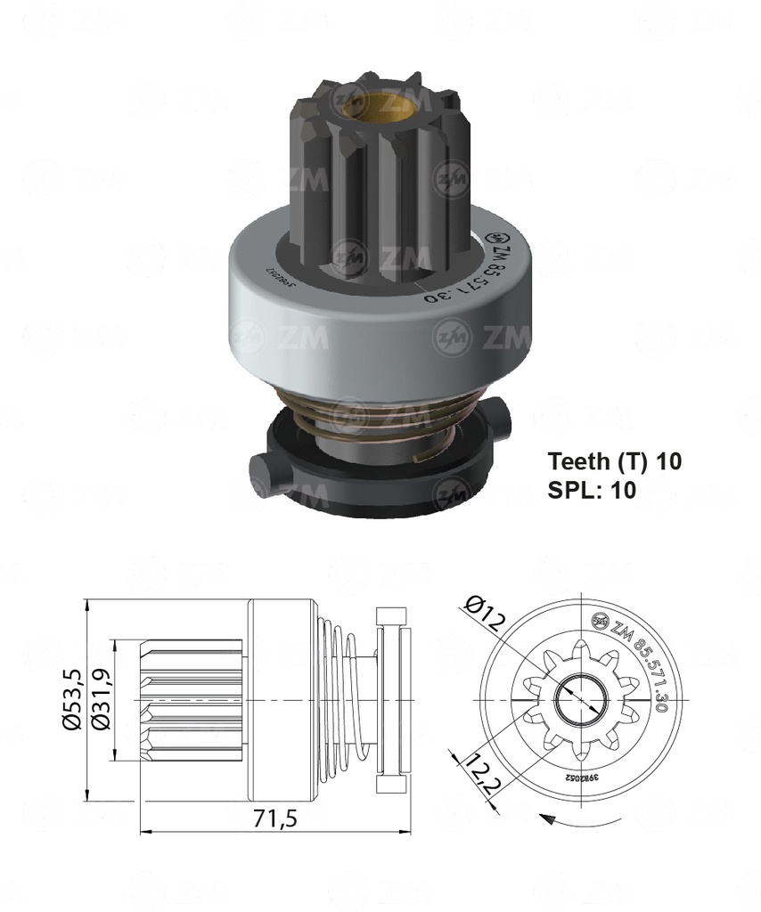 BENDIX FORD CARGO T-10
