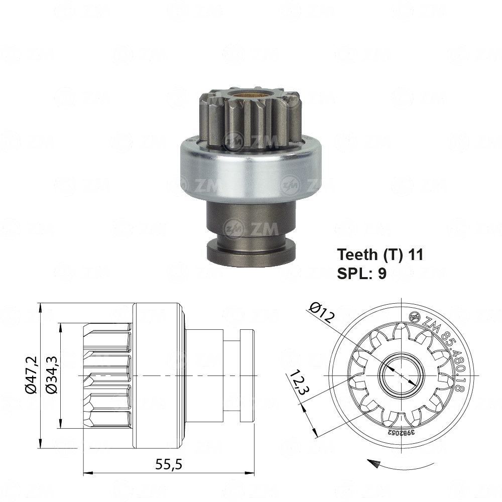 [858548018] BENDIX FORD FOCUS TIPO LUCAS T-11