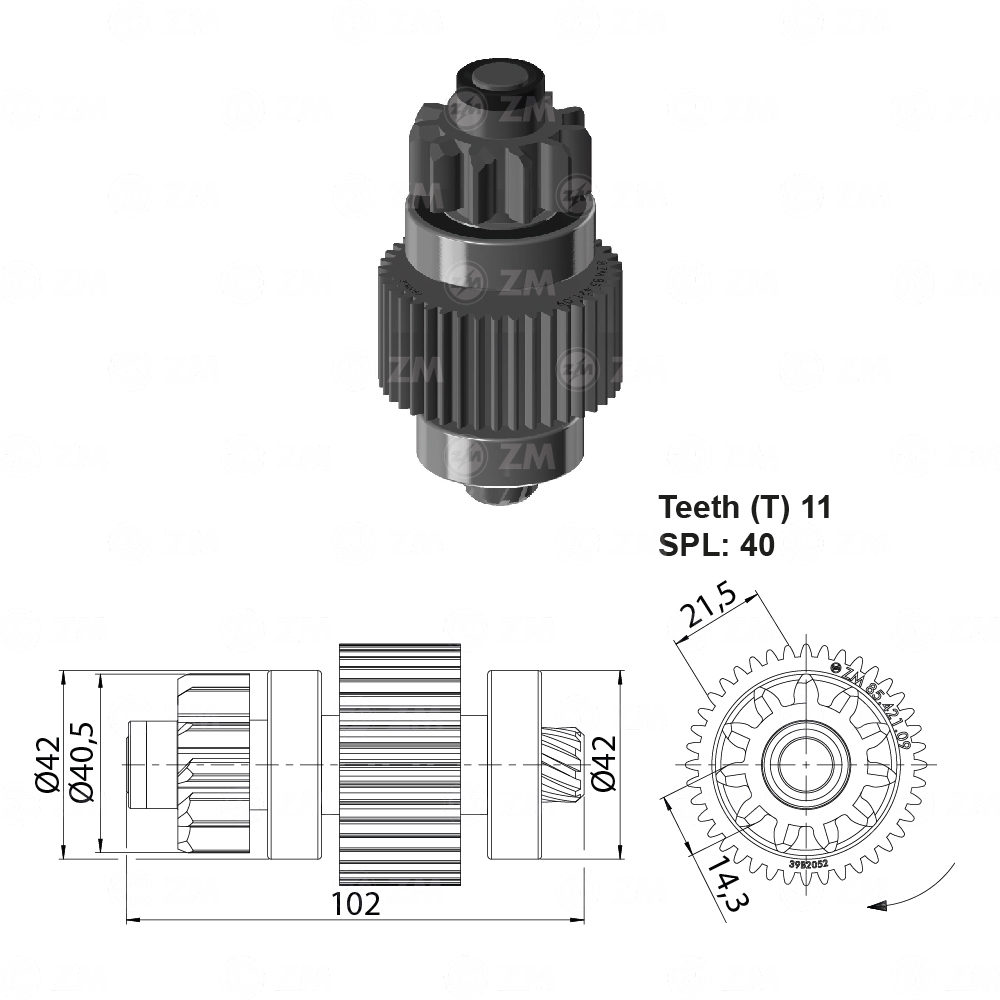 BENDIX RELACIONADO TOYOTA LAND CRUISER T-11