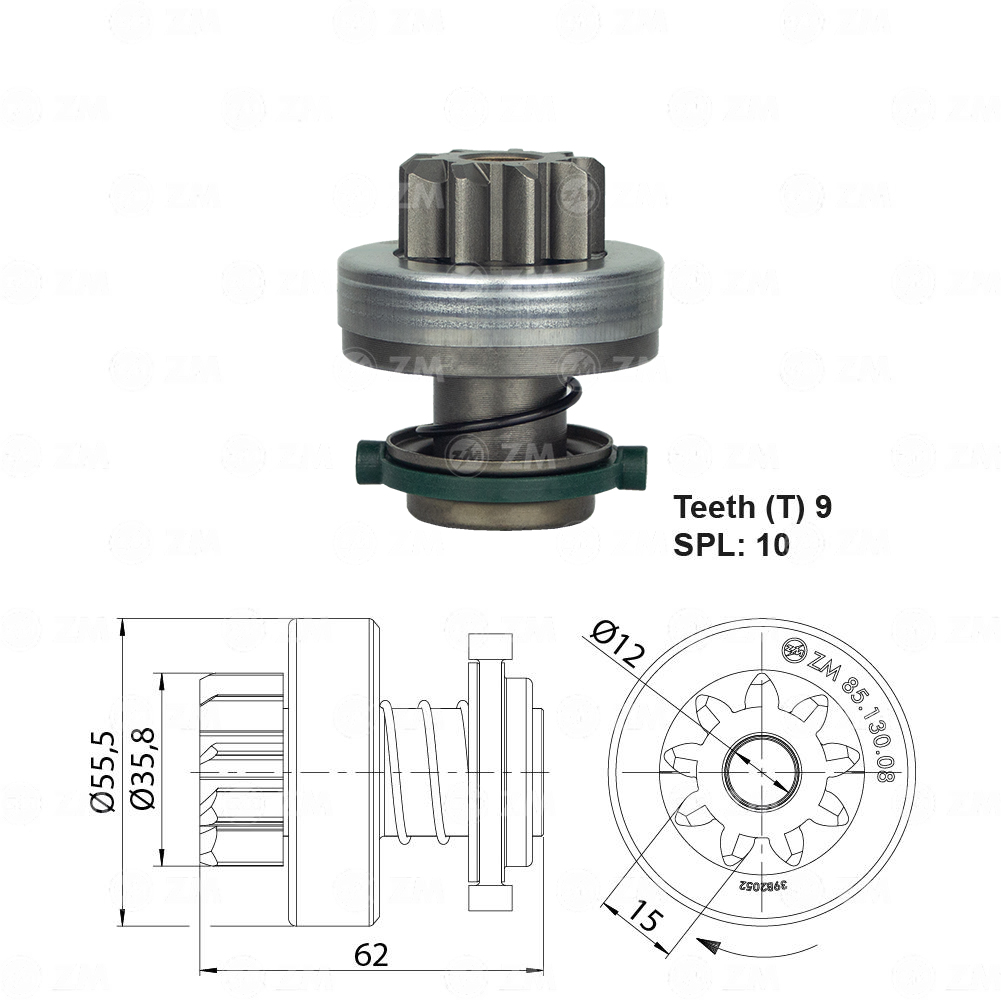[858513008] BENDIX IVECO TURBO DAILY 9D