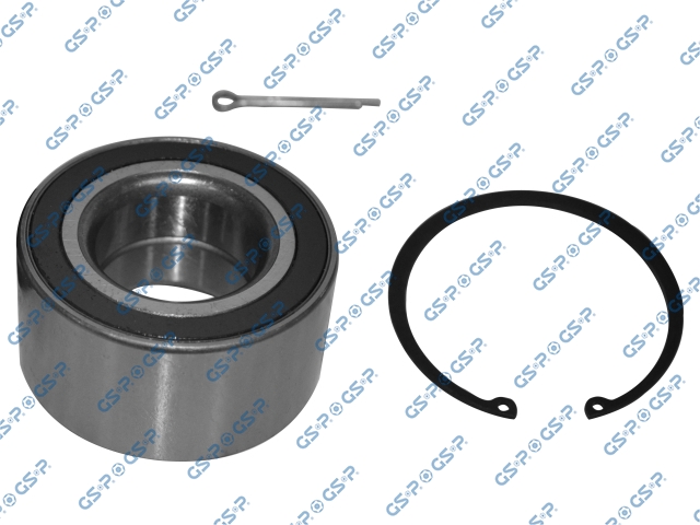 RODAMIENTO RUEDA DEL CHEVROLET SONIC 1.6 1.8 2013-2018 COBALT 1.4 1.8 2013-2020 TRACKER 1.8 2013-2020 (RODILLO-ANILLO DE RETENCION DE OJO-PIN SEGURO)(40X78X40) CON ABS