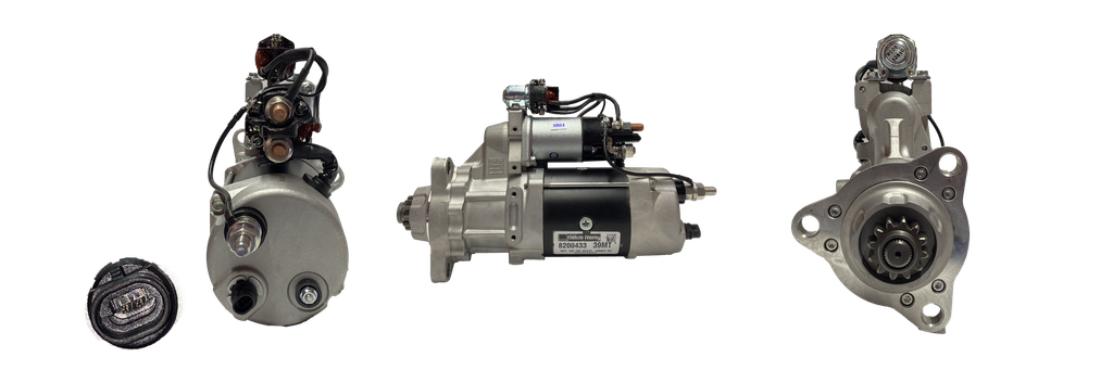 [318200433] ARRANQUE 39MT CAMIONES MACK MOTORES CUMMINS FREIGHTLINER KENWORTH BOCIN GIRATORIO 12V T12 7.3KW OCP ZM-841 10511408 (10526468)