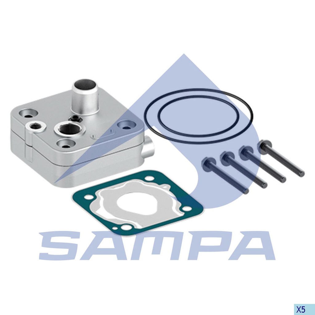 [66094.285] CULATA COMPRESOR MERCEDES ATEGO 1016 OEM A0001315319