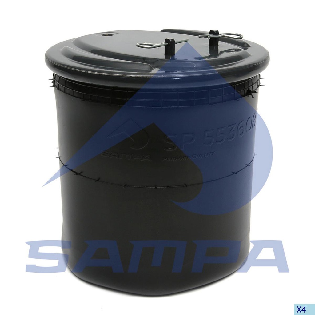 [66SP 553608K] BOMBONA SUSPENSION DELANTERA SCANIA BUS Y CAMION OEM 2357532