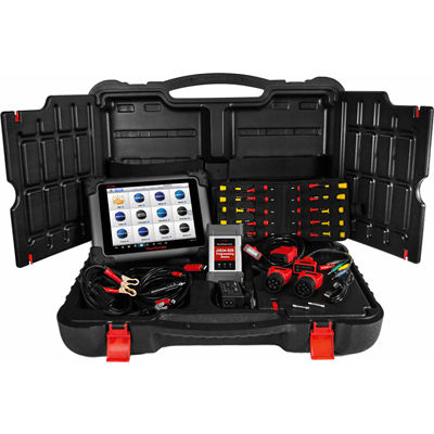 ESCANER TABLET 10" J2534 MULTIMARCA MULTISISTEMA VEHICULOS PESADOS 12V 24V MAQUI. AMARILLA