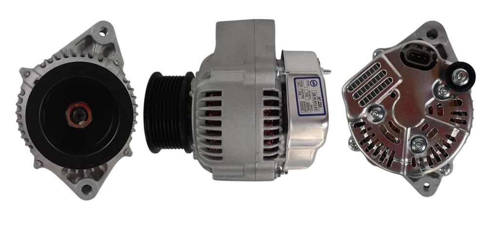 [52ZM 9081302] ALTERNADOR KUBOTA KOMATSU 24V 35AMP 8PK 3 PINES 