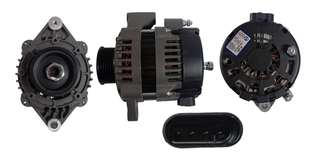 [52ZM 9086001] ALTERNADOR 11SI FORD CARGO 12V 150AMP SPOO 2 OREJAS 4PINES P: 8PK T:DELCO V:INT(GA944 D2198)