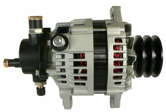 ALTERNADOR CHEVROLET NPR 2000 MITSUBISHI CANTER 12V 110AMP FOOT A FOOT 80MM 2PINES P: 3V T:HITACHI V:EXT(GA258 GA1788)